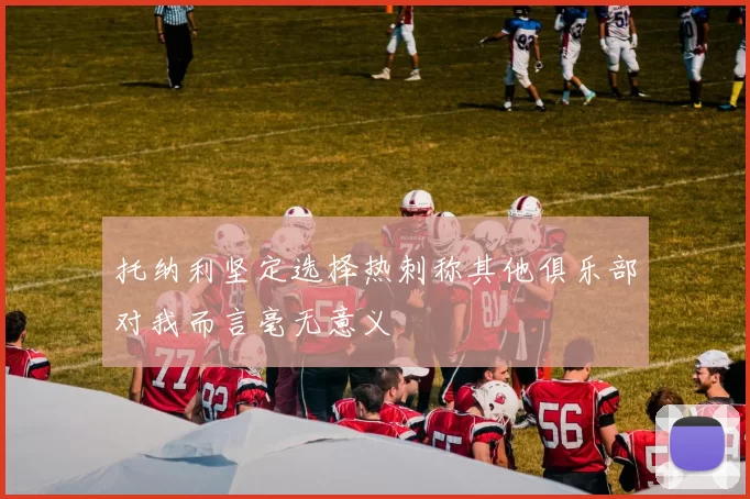 托纳利坚定选择热刺称其他俱乐部对我而言毫无意义