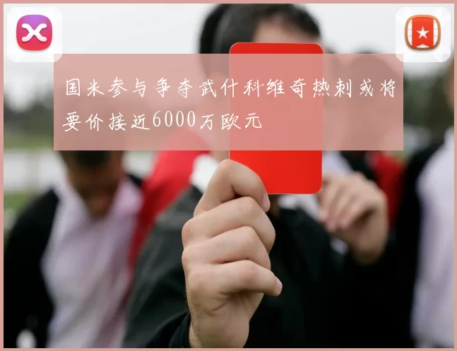 国米参与争夺武什科维奇热刺或将要价接近6000万欧元